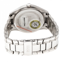 Pre Owned Boss By Hugo Boss Black Stainless Steel HB.225.1.14.2679 Men's Wristwatch 43 mm