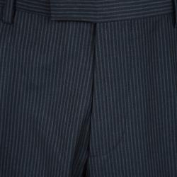 Boss by Hugo Boss Navy Blue Striped Wool The James/Sharp 2 Suit XL