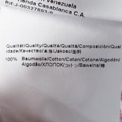 Pre Owned Boss by Hugo Boss Red and White Striped Cotton Regular Fit Shirt 3XL