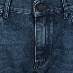 مملوكة مسبقًا بنطلون جينز بوس باي هوغو بوس ماين 1 أزرق داكن نمط باهت XL