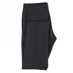 Boss By Hugo Boss Grey Wool Striped The Grand/Central1 Suit M