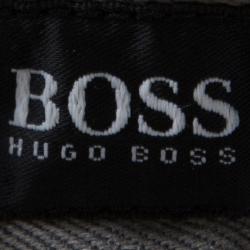 مملوكة مسبقًا بنطلون جينز بوس باي هوغو بوس ديلاوير رصاصي بقصة مجسمة L