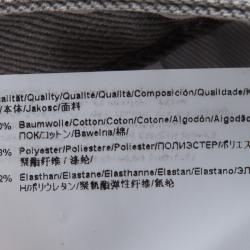 مملوكة مسبقًا بنطلون جينز بوس باي هوغو بوس ديلاوير رصاصي بقصة مجسمة L