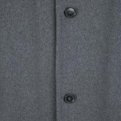 Boss Hugo Boss Grey Wool Cashmere Coat XXL
