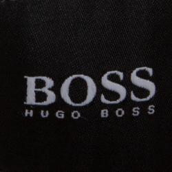 Pre Owned Boss By Hugo Boss White and Brown Striped Linen Long Sleeve Button Front Shirt M