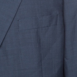 مملوكة مسبقًا Boss By Hugo Boss Grey Wool Mohair Passolini Tailored Blazer 4XL