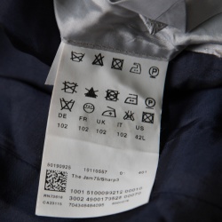 Pre Owned جاكيت بليزر بوس باي هوغو بوس ذا جام 75/شارب 3 صوف أزرق كحلي XL