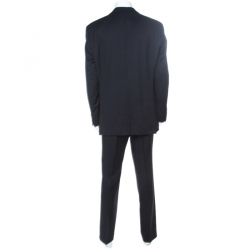 Boss by Hugo Boss Black Wool Pasolini/Movie Suit 2XL