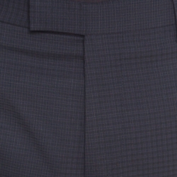 مملوكة مسبقًا Boss By Hugo Boss Grey Wool Tailored Trousers S