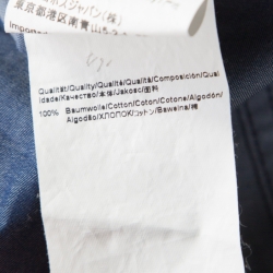 Pre Owned Boss By Hugo Boss Indigo Chambray Long Sleeve Regular Fit Shirt XL