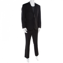Boss by Hugo Boss Grey Wool Tailored Genius Suit XXL