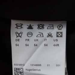 Boss by Hugo Boss Grey Wool Tailored Genius Suit XXL