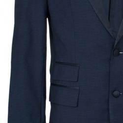 Pre Owned BOSS By Hugo Boss Navy Slim Fit Men's Tuxedo Suit M
