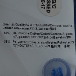 Pre Owned Boss by Hugo Boss Blue Cotton Blend GR-Peppo Pro Polo Shirt M