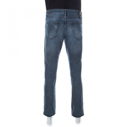 Pre Owned Boss by Hugo Boss Blue Denim Maine Jeans M
