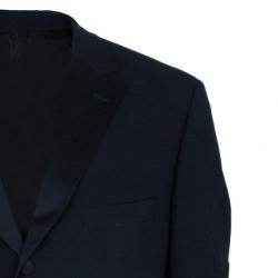 Pre Owned Boss by Hugo Boss Smoking Black Men's Blazer XXL