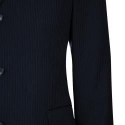 Pre Owned بذلة بوس باي هوغو بوس مقلمة رجالي M