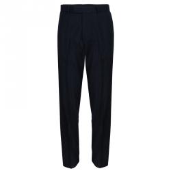 Pre Owned بذلة بوس باي هوغو بوس مقلمة رجالي M