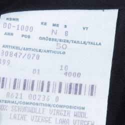 Pre Owned بذلة بوس باي هوغو بوس مقلمة رجالي M