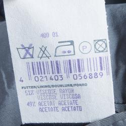 Pre Owned بذلة بوس باي هوغو بوس مقلمة رجالي M