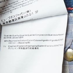 Pre Owned Boss By Hugo Boss Blue Denim Regular Fit Jeans XL Waist 36"