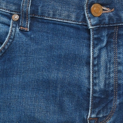 Pre Owned Boss By Hugo Boss Blue Denim Regular Fit Jeans XL Waist 36"