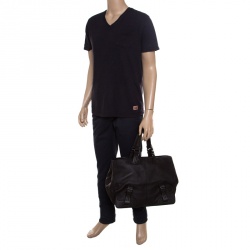 Bottega Veneta Black Leather Tote
