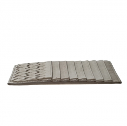 Pre Owned  Bottega Veneta Beige Intrecciato Leather Card Holder 8CC