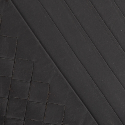 Bottega Veneta Gris Tarmac Intrecciato Leather Card Holder 8CC