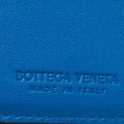 Pre Owned Bottega Veneta Black Intrecciato Leather Bifold Wallet
