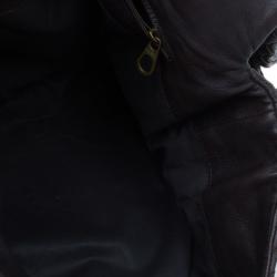 مملوكة مسبقًا Bottega Veneta Brown Moro Intrecciato Leather Large Crossbody Messenger