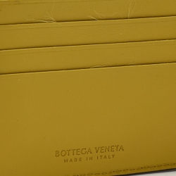 Bottega Veneta Dark Green Intrecciato Leather Bifold Wallet