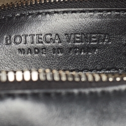 Bottega Veneta Black Intrecciato Leather Arco Camera Crossbody Bag