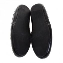 Pre Owned حذاء رياضي بوتيغا فينيتا سموكينع جلد أنترشياتو أسود مقاس 44