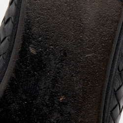 مملوكة مسبقًا حذاء لوفرز بوتيغا فينيتا جلد إنترشياتو أسود سليب أون مقاس 40