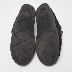 Bottega Veneta Woven Fabric Elasticated Intrecciato Sneakers Size 41.5