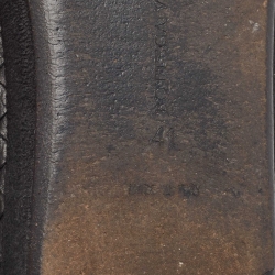 Pre Owned Bottega Veneta Black Intrecciato Leather Smoking Slippers Size 41