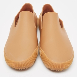 Bottega Veneta Brown Rubber Climber Sneakers Size 44