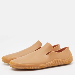 Bottega Veneta Brown Rubber Climber Sneakers Size 44