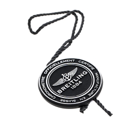 Pre Owned Breitling Black PVD Coated Stainless Steel Rubber Chronospace Military M7836622 Men's Wristwatch 48 mm