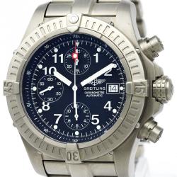 Breitling Black Titanium Avenger Men's Wristwatch 44MM