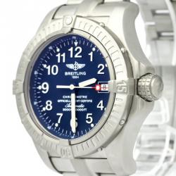 Pre Owned Breitling Blue Titanium Avenger Men's Wristwatch 44MM