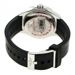 Pre Owned Breitling Black/Yellow Stainless Steel Superocean A17364 Men's Wristwatch 42 mm