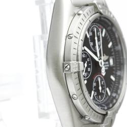 Breitling Black Stainless Steel Blackbird Men's Wristwatch 40MM