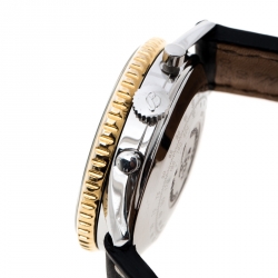 Pre Owned Breitling Black Stainless Steel Navitimer B13019 Men's Wristwatch 40 mm