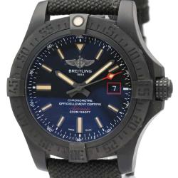 Breitling Black Titanium Avenger Bird Automatic V17311 Men's Wristwatch 44 MM
