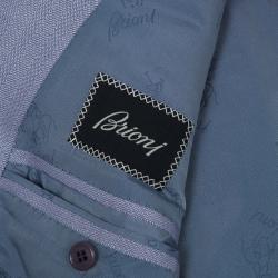 Brioni Ash Brown Colosseo Blazer Jacket EU48