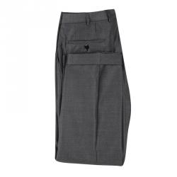 Brioni Grey Wool and Silk Blend Regular Fit Suit M