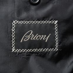 Brioni Grey Wool and Silk Blend Regular Fit Suit M