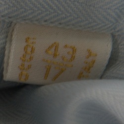 Brioni Light Blue Cotton Herringbone Pattern Long Sleeve Button Front Shirt 2XL